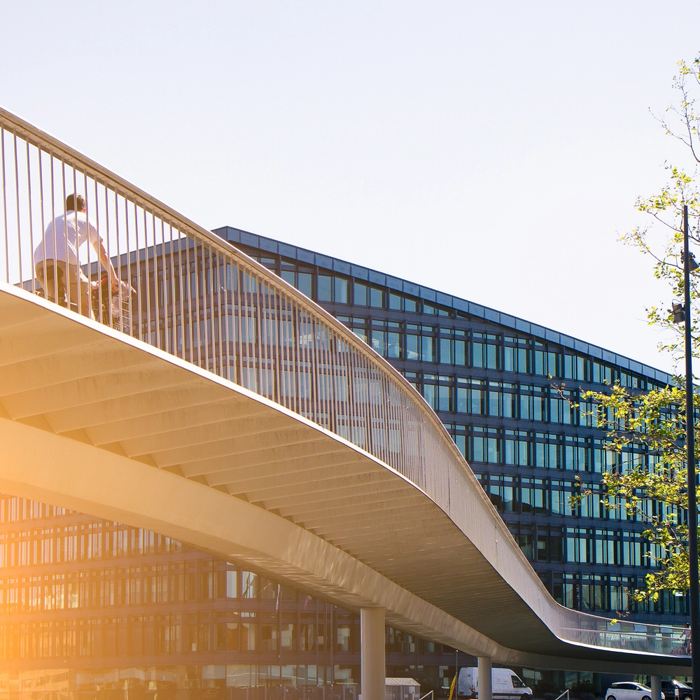 Bicycle bridge in Copenhagen